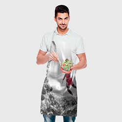 Фартук кулинарный Michael Jordan NBA, цвет: 3D-принт — фото 2