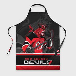 Фартук кулинарный New Jersey Devils, цвет: 3D-принт