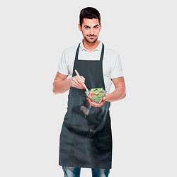 Фартук кулинарный Шерлок в костюме, цвет: 3D-принт — фото 2
