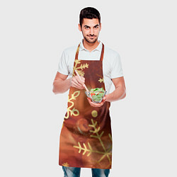 Фартук кулинарный Дуx рождества, цвет: 3D-принт — фото 2