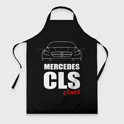Фартук кулинарный Mercedes CLS Class, цвет: 3D-принт