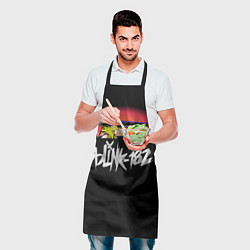 Фартук кулинарный Blink-182, цвет: 3D-принт — фото 2