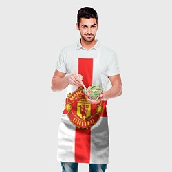 Фартук кулинарный Manchester Utd: England, цвет: 3D-принт — фото 2