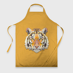Фартук кулинарный Геометрический тигр, цвет: 3D-принт