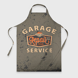 Фартук кулинарный Garage Service, цвет: 3D-принт