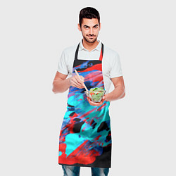 Фартук кулинарный Краски лета, цвет: 3D-принт — фото 2