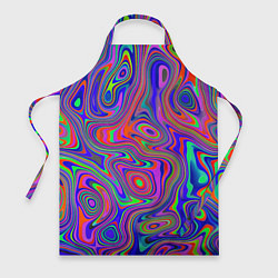 Фартук кулинарный Цветная текстура 5, цвет: 3D-принт