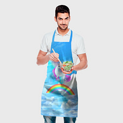 Фартук кулинарный Единорог, цвет: 3D-принт — фото 2
