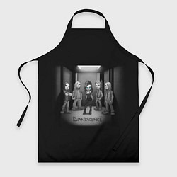 Фартук кулинарный Evanescence Band, цвет: 3D-принт