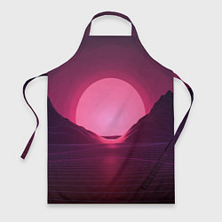 Фартук кулинарный Cyber Sun, цвет: 3D-принт