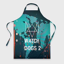 Фартук кулинарный Watch Dogs 2: Network Hack, цвет: 3D-принт