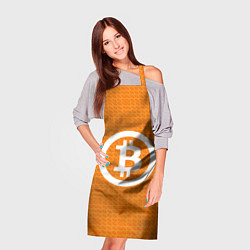 Фартук кулинарный Bitcoin, цвет: 3D-принт — фото 2