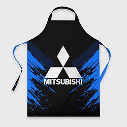 Фартук кулинарный Mitsubishi: Blue Anger, цвет: 3D-принт