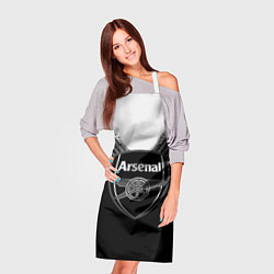 Фартук кулинарный FC Arsenal: Black Style, цвет: 3D-принт — фото 2