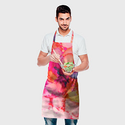 Фартук кулинарный Весенние краски, цвет: 3D-принт — фото 2