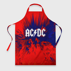 Фартук AC/DC: Red & Blue