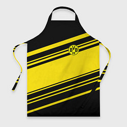 Фартук кулинарный FC Borussia Sport, цвет: 3D-принт