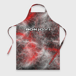 Фартук кулинарный Bon Jovi, цвет: 3D-принт
