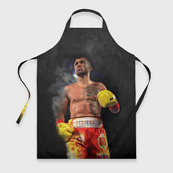 Фартук кулинарный Vasyl Lomachenko, цвет: 3D-принт