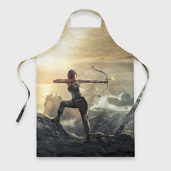 Фартук кулинарный Tomb Raider, цвет: 3D-принт