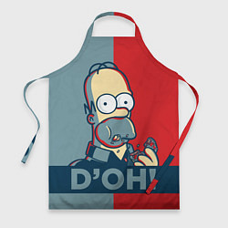 Фартук кулинарный Homer Simpson DOH!, цвет: 3D-принт