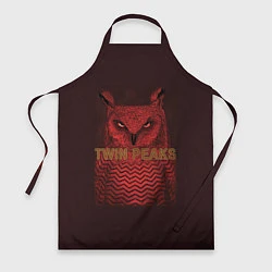 Фартук кулинарный Twin Peaks: Red Owl, цвет: 3D-принт