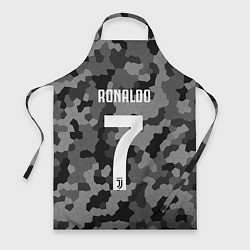 Фартук кулинарный Ronaldo 7: Camo Sport, цвет: 3D-принт