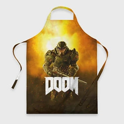 Фартук кулинарный DOOM: Soldier, цвет: 3D-принт