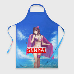 Фартук кулинарный Senpai: Summer Girl, цвет: 3D-принт