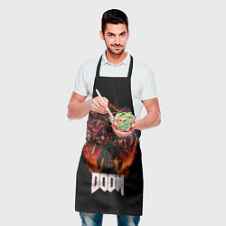 Фартук кулинарный DOOM History, цвет: 3D-принт — фото 2