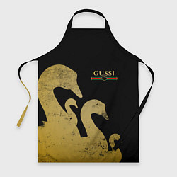 Фартук кулинарный GUSSI: Gold Edition, цвет: 3D-принт