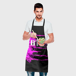 Фартук кулинарный Bangtan Boys, цвет: 3D-принт — фото 2