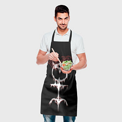 Фартук кулинарный Ghostemane sign, цвет: 3D-принт — фото 2