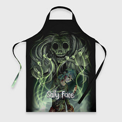 Фартук кулинарный Sally Face: Death Magic, цвет: 3D-принт
