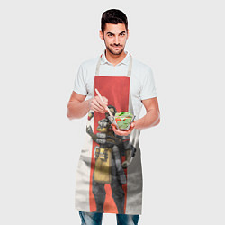 Фартук кулинарный Apex Legends: Caustic, цвет: 3D-принт — фото 2