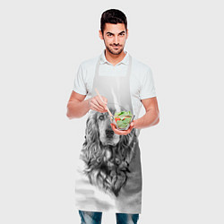 Фартук кулинарный Кокер спаниель, цвет: 3D-принт — фото 2
