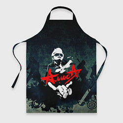 Фартук кулинарный Алиса, цвет: 3D-принт