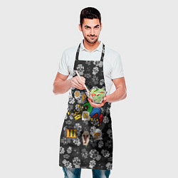 Фартук кулинарный Король и Шут, цвет: 3D-принт — фото 2