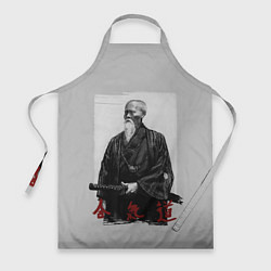Фартук кулинарный Морихэй Уэсиба, цвет: 3D-принт