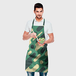 Фартук кулинарный Военный камуфляж, цвет: 3D-принт — фото 2