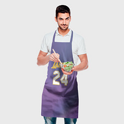 Фартук кулинарный Los Angeles Lakers Kobe Brya, цвет: 3D-принт — фото 2