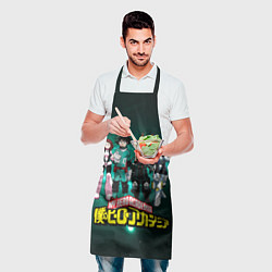 Фартук кулинарный Моя геройская академия, цвет: 3D-принт — фото 2