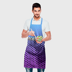 Фартук кулинарный Roblox Gradient Pattern, цвет: 3D-принт — фото 2