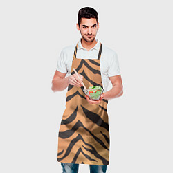 Фартук кулинарный Тигриный камуфляж, цвет: 3D-принт — фото 2