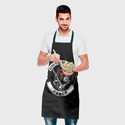 Фартук кулинарный Five Finger Death Punch, цвет: 3D-принт — фото 2