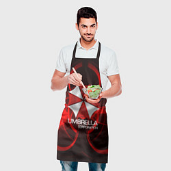 Фартук кулинарный Umbrella Corp, цвет: 3D-принт — фото 2