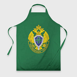 Фартук кулинарный Пограничная служба зеленый, цвет: 3D-принт