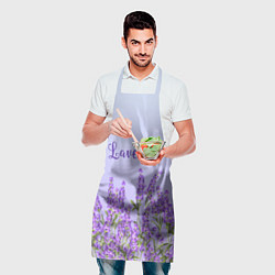 Фартук кулинарный Lavander, цвет: 3D-принт — фото 2
