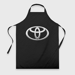 Фартук кулинарный Toyota carbon, цвет: 3D-принт