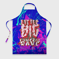 Фартук кулинарный Little Big: Rave, цвет: 3D-принт